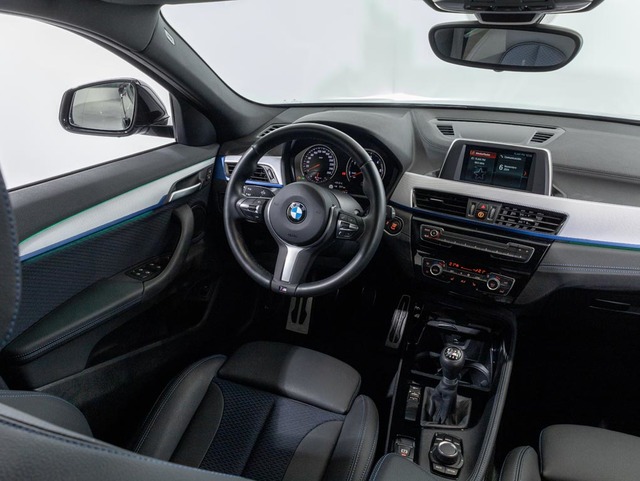 BMW X2 sDrive18d color Negro. Año 2021. 110KW(150CV). Diésel. En concesionario Oliva Motor Girona de Girona