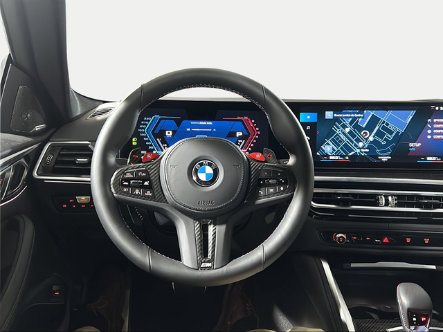 BMW M M4 Coupe color Gris. Año 2025. 375KW(510CV). Gasolina. En concesionario San Pablo Motor | Su Eminencia de Sevilla