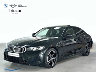 Fotos de BMW Serie 3 318d color Negro. Año 2024. 110KW(150CV). Diésel. En concesionario Triocar Gijón (Bmw y Mini) de Asturias