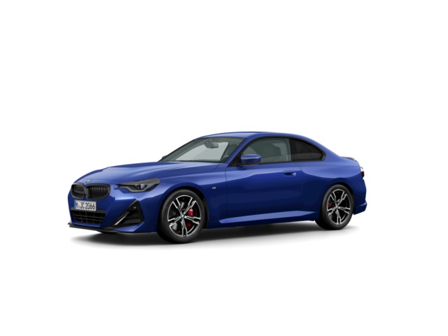 BMW Serie 2 230i Coupe color Azul. Año 2025. 180KW(245CV). Gasolina. En concesionario Pruna Motor de Barcelona