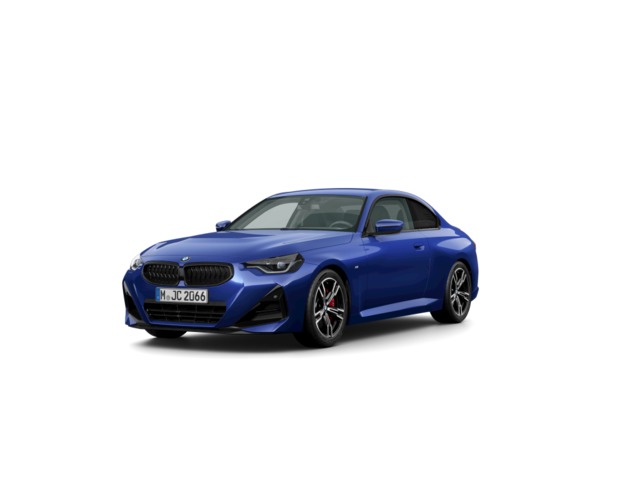 BMW Serie 2 230i Coupe color Azul. Año 2025. 180KW(245CV). Gasolina. En concesionario Pruna Motor de Barcelona
