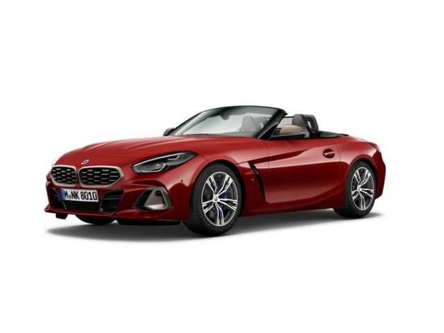 BMW Z4 M40i Cabrio color Rojo. Año 2023. 250KW(340CV). Gasolina. En concesionario Movilnorte El Plantio de Madrid
