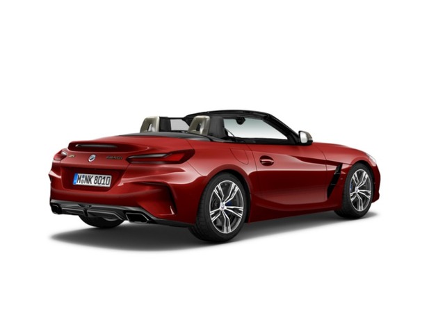 BMW Z4 M40i Cabrio color Rojo. Año 2023. 250KW(340CV). Gasolina. En concesionario Movilnorte El Plantio de Madrid