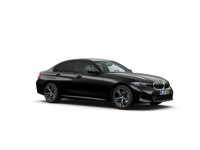 BMW Serie 3 330e color Negro. Año 2024. 215KW(292CV). Híbrido Electro/Gasolina. En concesionario Móvil Begar Alicante de Alicante