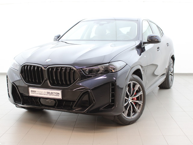 BMW X6 xDrive30d color Negro. Año 2025. 210KW(286CV). Diésel. En concesionario Augusta Aragon S.A. de Zaragoza