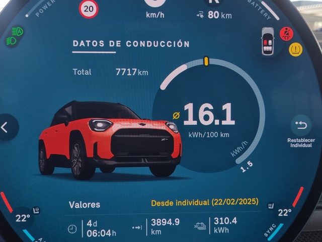 fotoG 11 del MINI MINI Aceman SE 160 kW (218 CV) 218cv Eléctrico del 2024 en Alicante