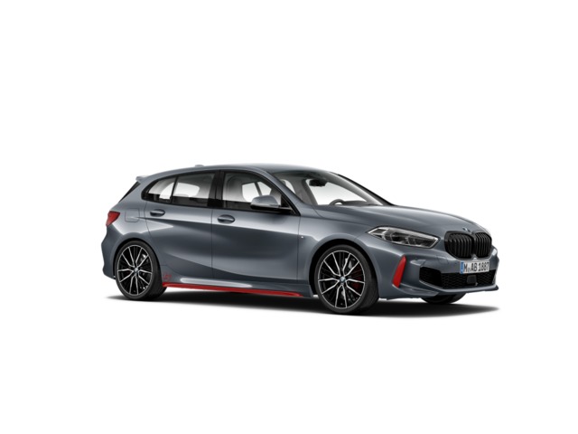 BMW Serie 1 128ti color Gris. Año 2020. 195KW(265CV). Gasolina. En concesionario Movitransa Cars Jerez de Cádiz