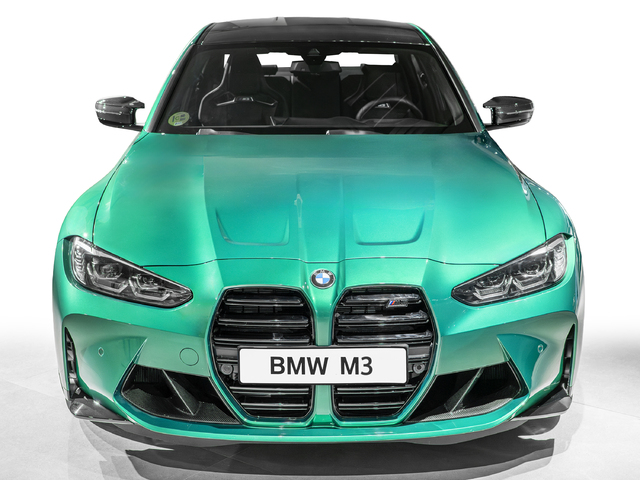 BMW M M3 Berlina Competition color Azul. Año 2025. 375KW(510CV). Gasolina. En concesionario Caetano Cuzco Raimundo Fernandez Villaverde, 45 de Madrid