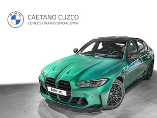 Fotos de BMW M M3 Berlina Competition color Azul. Año 2025. 375KW(510CV). Gasolina. En concesionario Caetano Cuzco Raimundo Fernandez Villaverde, 45 de Madrid