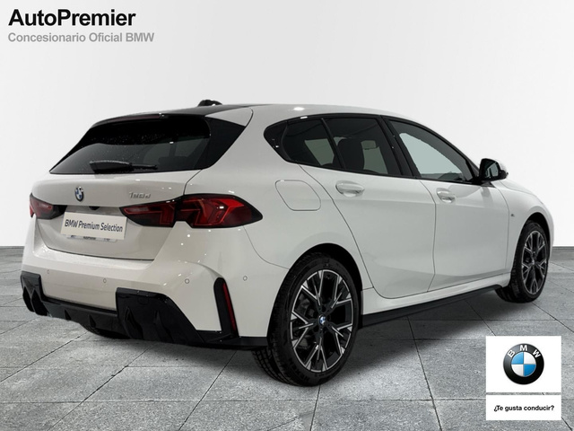 BMW Serie 1 120d color Blanco. Año 2025. 120KW(163CV). Híbrido Electro/Diesel. En concesionario Auto Premier, S.A. - MADRID de Madrid