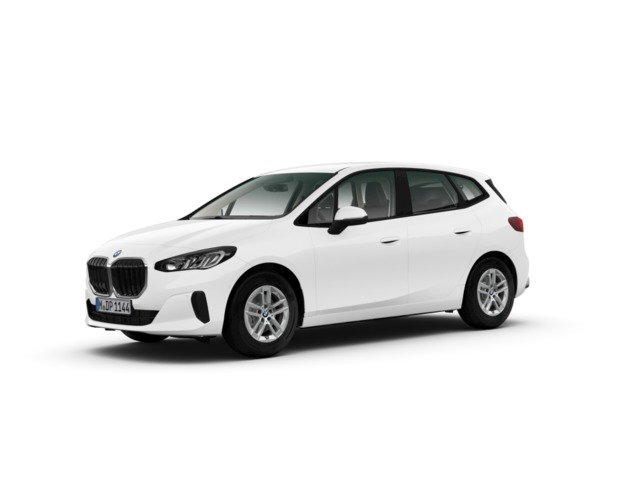 BMW Serie 2 218d Active Tourer color Blanco. Año 2023. 110KW(150CV). Diésel. En concesionario Augusta Aragon S.A. de Zaragoza