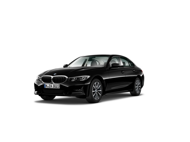 BMW Serie 3 318d color Negro. Año 2019. 110KW(150CV). Diésel. En concesionario FINESTRAT Automoviles Fersan, S.A. de Alicante