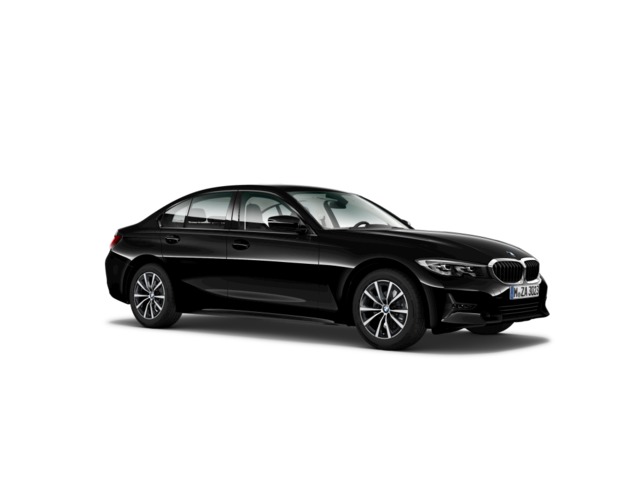 BMW Serie 3 318d color Negro. Año 2019. 110KW(150CV). Diésel. En concesionario FINESTRAT Automoviles Fersan, S.A. de Alicante