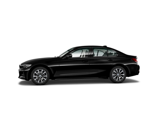 BMW Serie 3 318d color Negro. Año 2019. 110KW(150CV). Diésel. En concesionario FINESTRAT Automoviles Fersan, S.A. de Alicante