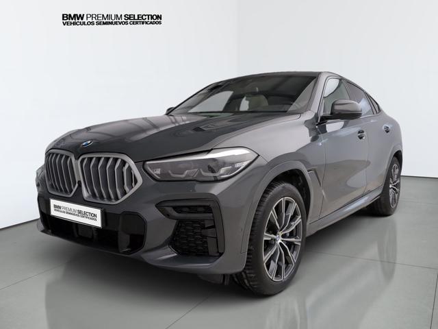 BMW X6 xDrive40d color Gris. Año 2022. 250KW(340CV). Diésel. En concesionario Automotor Premium Velázquez - Málaga de Málaga