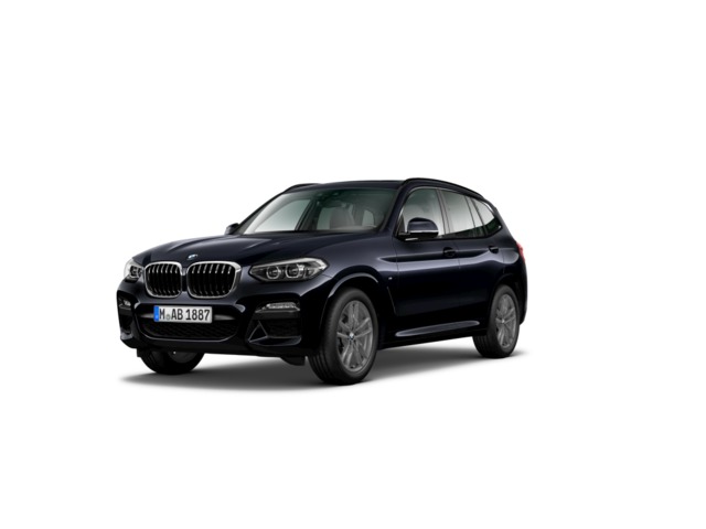 BMW X3 xDrive20d color Negro. Año 2021. 140KW(190CV). Diésel. En concesionario Barcelona Premium -- GRAN VIA de Barcelona