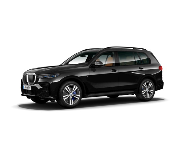 BMW X7 xDrive40d color Negro. Año 2022. 250KW(340CV). Híbrido Electro/Diesel. En concesionario BMW Fuenteolid Valladolid de Valladolid