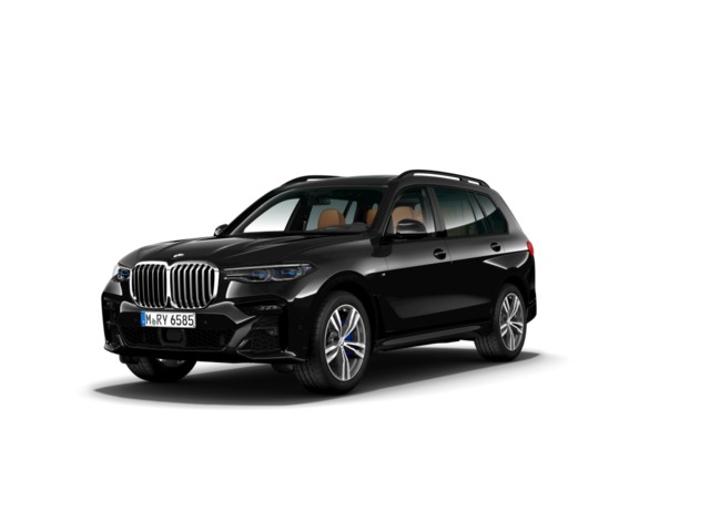 BMW X7 xDrive40d color Negro. Año 2022. 250KW(340CV). Híbrido Electro/Diesel. En concesionario BMW Fuenteolid Valladolid de Valladolid