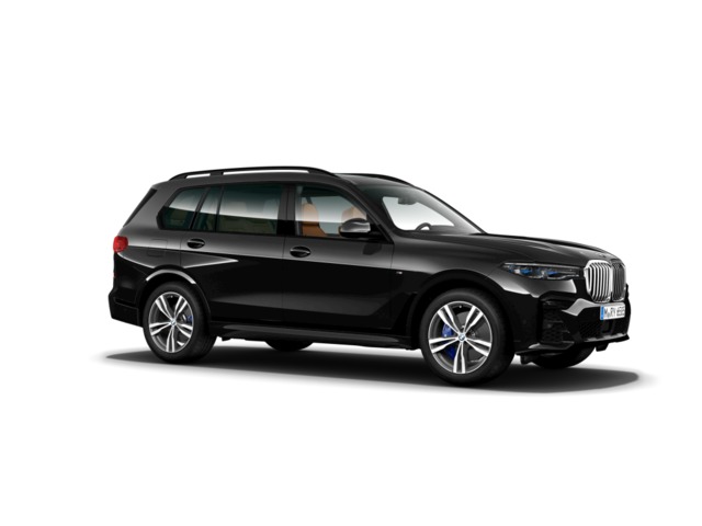 BMW X7 xDrive40d color Negro. Año 2022. 250KW(340CV). Híbrido Electro/Diesel. En concesionario BMW Fuenteolid Valladolid de Valladolid