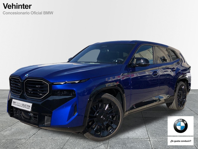 BMW XM 50e color Azul. Año 2025. 350KW(476CV). Híbrido Electro/Gasolina. En concesionario Vehinter Getafe de Madrid