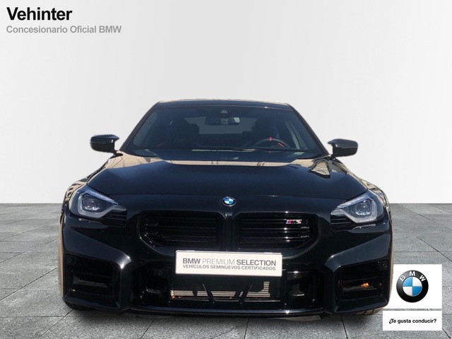 BMW M M2 Coupe color Negro. Año 2025. 353KW(480CV). Gasolina. En concesionario Vehinter Getafe de Madrid