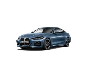 Fotos de BMW Serie 4 420d Coupe color Azul. Año 2021. 140KW(190CV). Diésel. En concesionario Augusta Aragon S.A. de Zaragoza