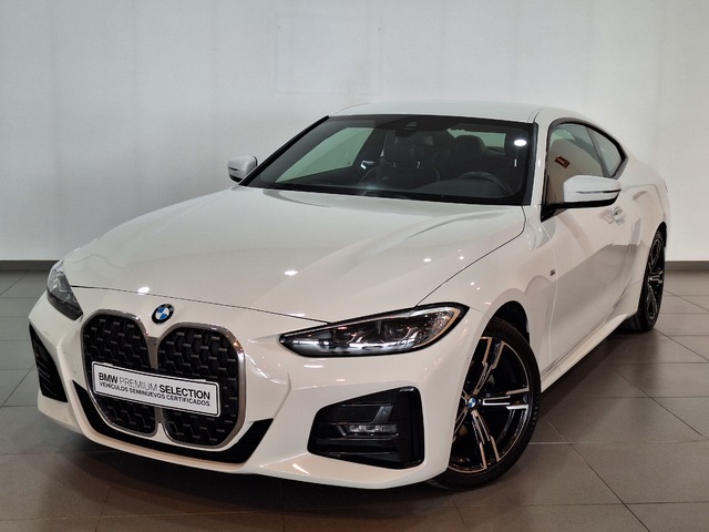 BMW Serie 4 420d Coupe color Blanco. Año 2021. 140KW(190CV). Híbrido Electro/Diesel. En concesionario Tormes Motor de Salamanca