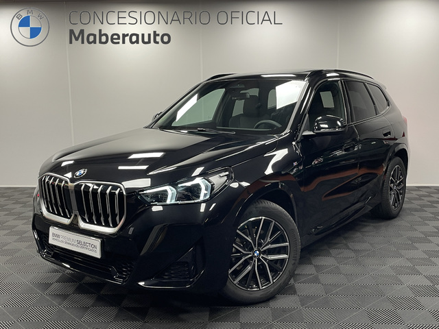 BMW X1 sDrive18d color Negro. Año 2025. 110KW(150CV). Diésel. En concesionario Maberauto de Castellón
