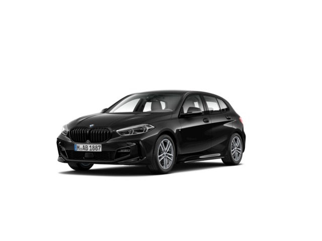 BMW Serie 1 120i color Negro. Año 2024. 131KW(178CV). Gasolina. En concesionario Caetano Cuzco, Alcalá de Madrid