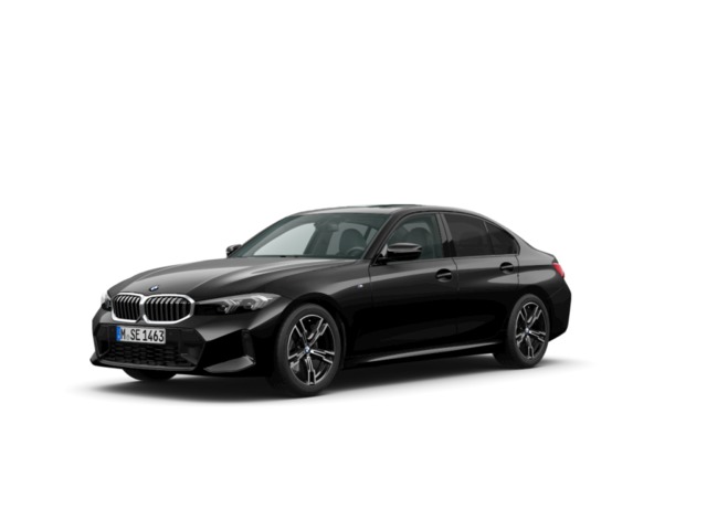 BMW Serie 3 318d color Negro. Año 2024. 110KW(150CV). Diésel. En concesionario Hispamovil Elche de Alicante