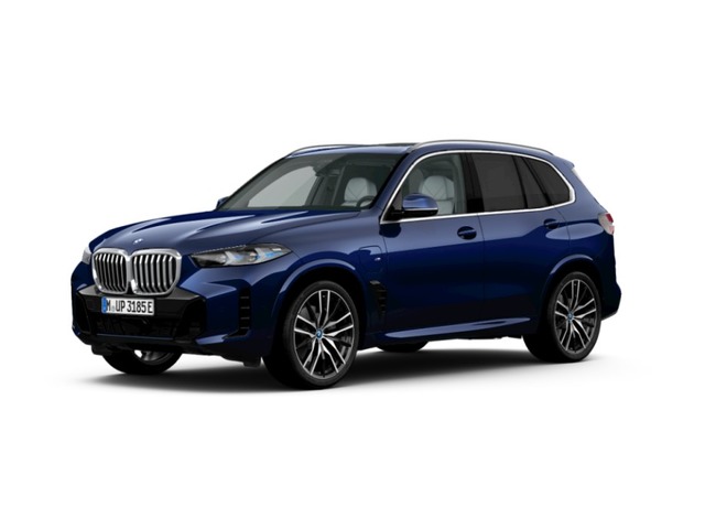 BMW X5 xDrive50e color Azul. Año 2024. 360KW(489CV). Híbrido Electro/Gasolina. En concesionario Movilnorte Las Rozas de Madrid