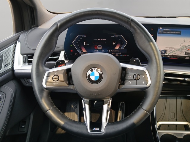 BMW Serie 2 218d Active Tourer color Blanco. Año 2023. 110KW(150CV). Diésel. En concesionario ALZIRA Automoviles Fersan, S.A. de Valencia