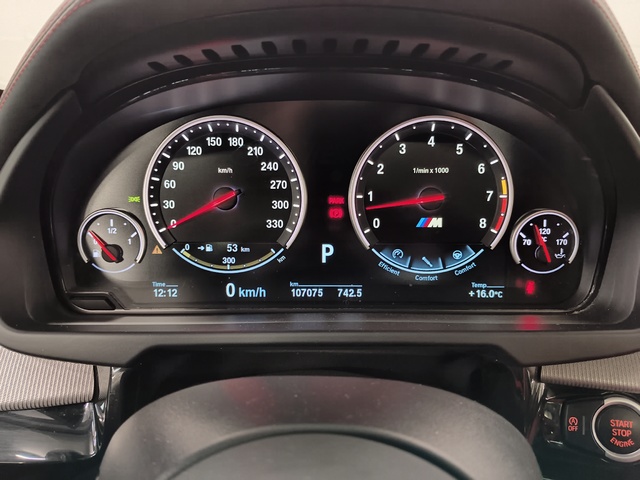 BMW M X6 M color Gris. Año 2018. 423KW(575CV). Gasolina. En concesionario Autoberón de La Rioja