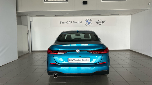 BMW Serie 2 218i Gran Coupe color Azul. Año 2021. 103KW(140CV). Gasolina. En concesionario BYmyCAR Madrid - Alcalá de Madrid