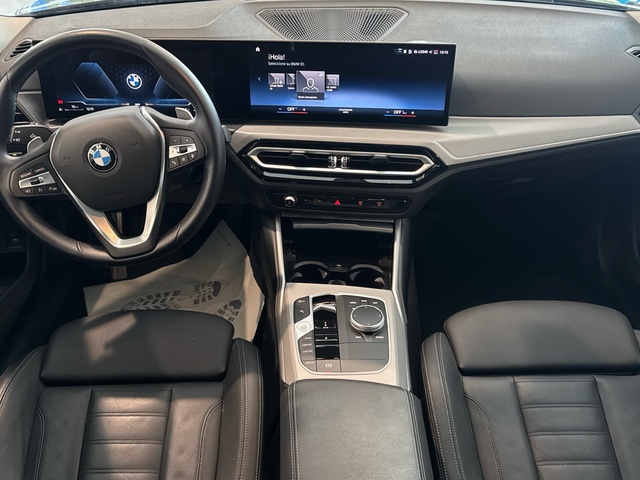 BMW Serie 3 320d Touring color Negro. Año 2024. 140KW(190CV). Híbrido Electro/Diesel. En concesionario Motor Gorbea de Álava