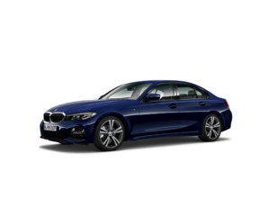 Fotos de BMW Serie 3 320d color Azul. Año 2021. 140KW(190CV). Híbrido Electro/Diesel. En concesionario Celtamotor Vigo de Pontevedra