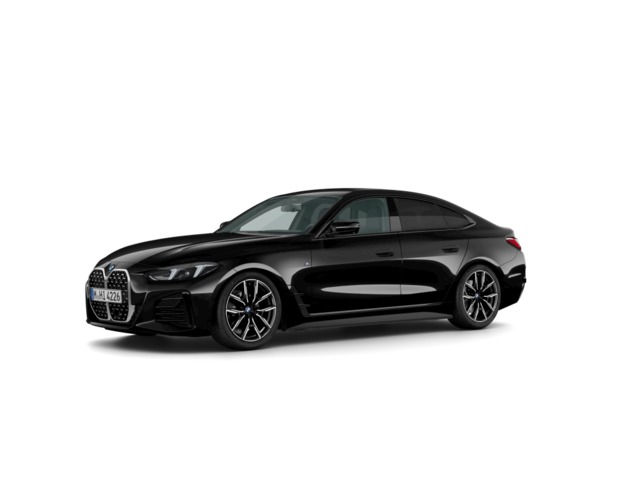BMW Serie 4 420i Gran Coupe color Negro. Año 2025. 135KW(184CV). Gasolina. En concesionario BYmyCAR Madrid - Alcalá de Madrid