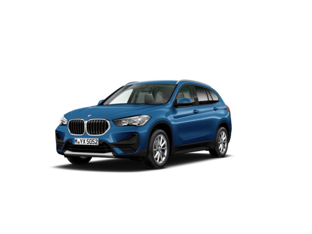 BMW X1 sDrive18d color Azul. Año 2022. 110KW(150CV). Diésel. En concesionario Movitransa Cars Jerez de Cádiz