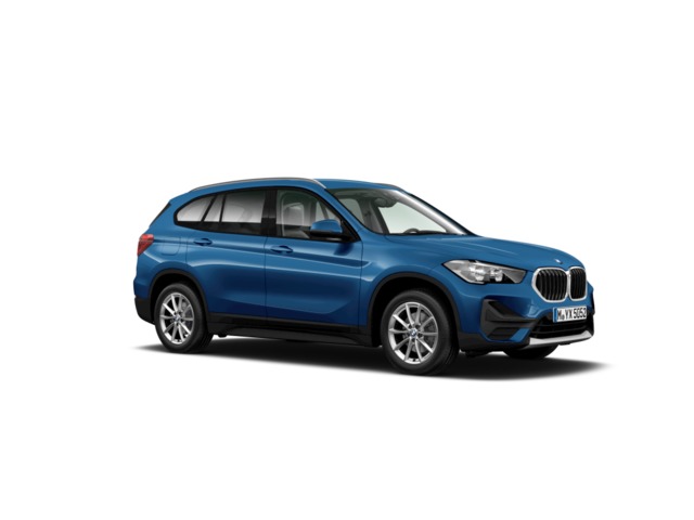 BMW X1 sDrive18d color Azul. Año 2022. 110KW(150CV). Diésel. En concesionario Movitransa Cars Jerez de Cádiz