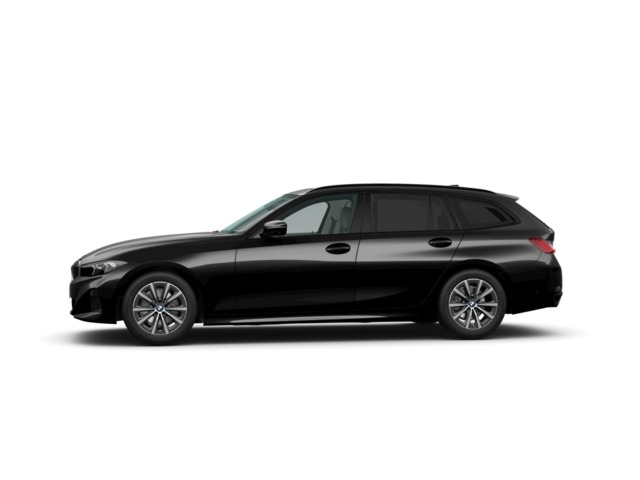 BMW Serie 3 320i Touring color Negro. Año 2024. 135KW(184CV). Gasolina. En concesionario Móvil Begar Alicante de Alicante