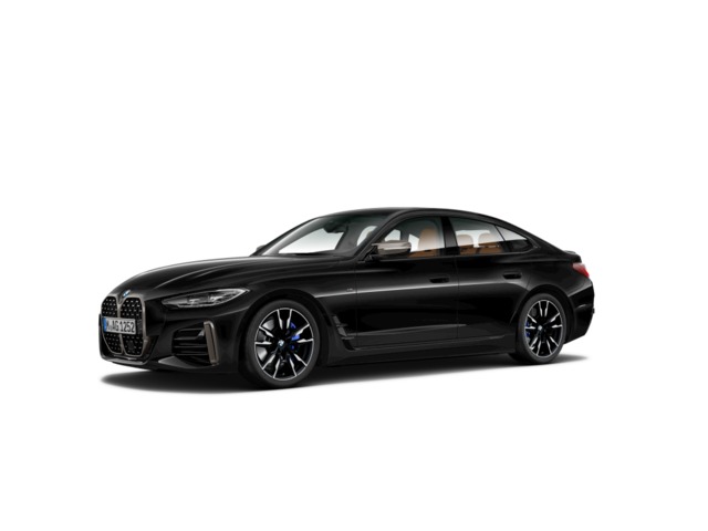 BMW Serie 4 M440i Gran Coupe color Negro. Año 2022. 275KW(374CV). Híbrido Electro/Gasolina. En concesionario Móvil Begar Alicante de Alicante