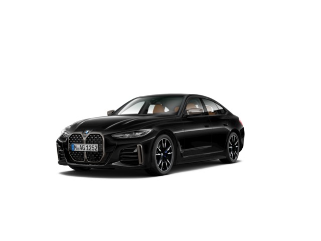 BMW Serie 4 M440i Gran Coupe color Negro. Año 2022. 275KW(374CV). Híbrido Electro/Gasolina. En concesionario Móvil Begar Alicante de Alicante