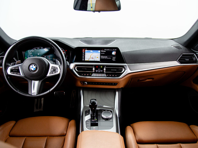 BMW Serie 4 M440i Gran Coupe color Negro. Año 2022. 275KW(374CV). Híbrido Electro/Gasolina. En concesionario Móvil Begar Alicante de Alicante