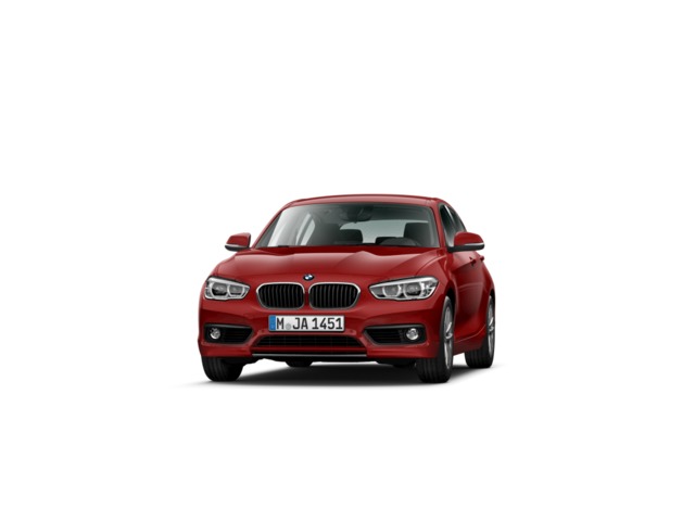BMW Serie 1 116d color Rojo. Año 2017. 85KW(116CV). Diésel. En concesionario Novomóvil Oleiros de Coruña