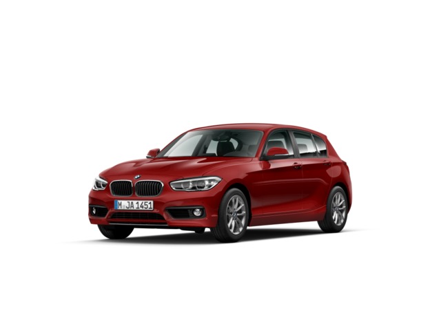 BMW Serie 1 116d color Rojo. Año 2017. 85KW(116CV). Diésel. En concesionario Novomóvil Oleiros de Coruña