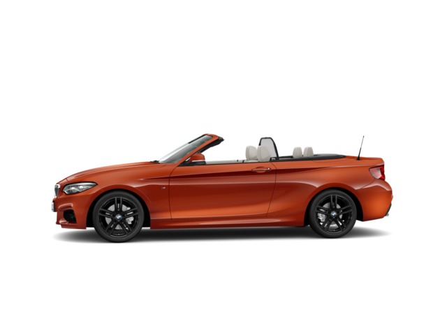 BMW Serie 2 225d Cabrio color Naranja. Año 2018. 165KW(224CV). Diésel. En concesionario Ilbira Motor | Granada de Granada