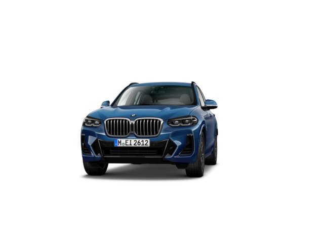 BMW X3 xDrive20d color Azul. Año 2022. 140KW(190CV). Diésel. En concesionario Augusta Aragon S.A. de Zaragoza