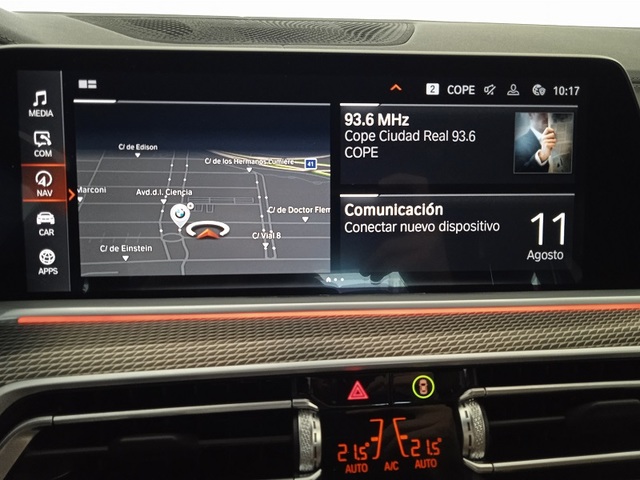 BMW X6 xDrive30d color Negro. Año 2023. 210KW(286CV). Híbrido Electro/Diesel. En concesionario ALBAMOCION CIUDAD REAL  de Ciudad Real