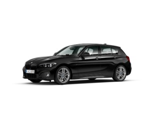 Fotos de BMW Serie 1 118d color Negro. Año 2018. 110KW(150CV). Diésel. En concesionario Barcelona Premium -- GRAN VIA de Barcelona