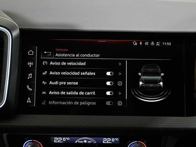 Audi A1 Sportback Adrenalin Black edition 30 TFSI 85 kW (116 CV) S tronic 17